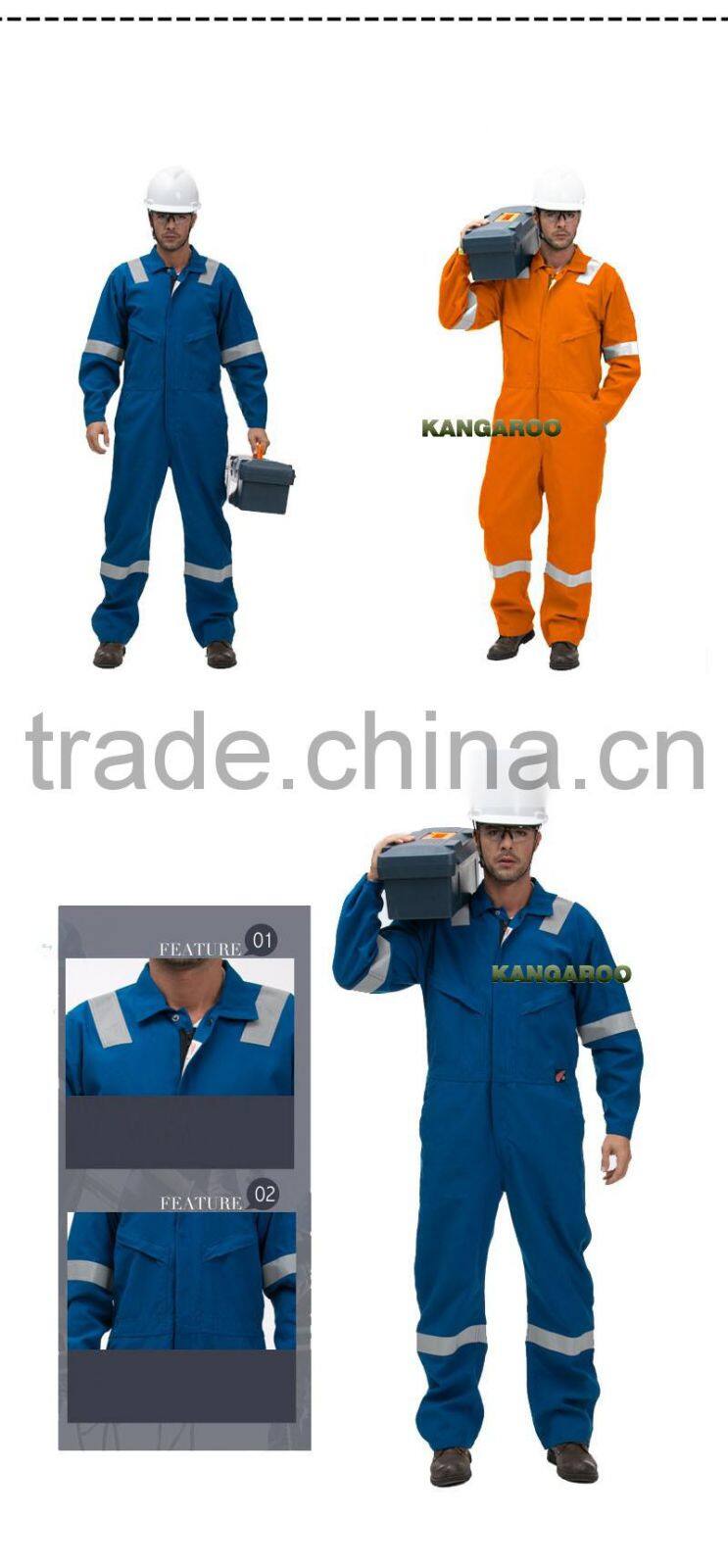 Custom Made Mens Nylon Overalls Workwear China