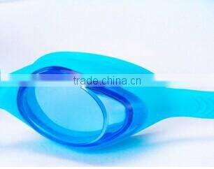 Wholesale summer swimming glasses kids soft silicone one piece swimming eyewear