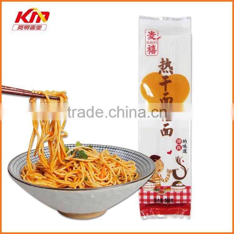 Famous branded dietary alkali yellow noodles wtih local specialty