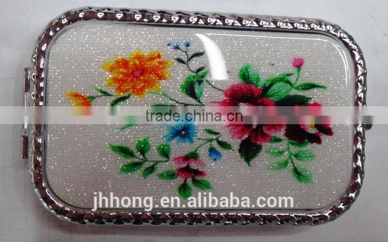personalized make up mirror cute designer compact mirror