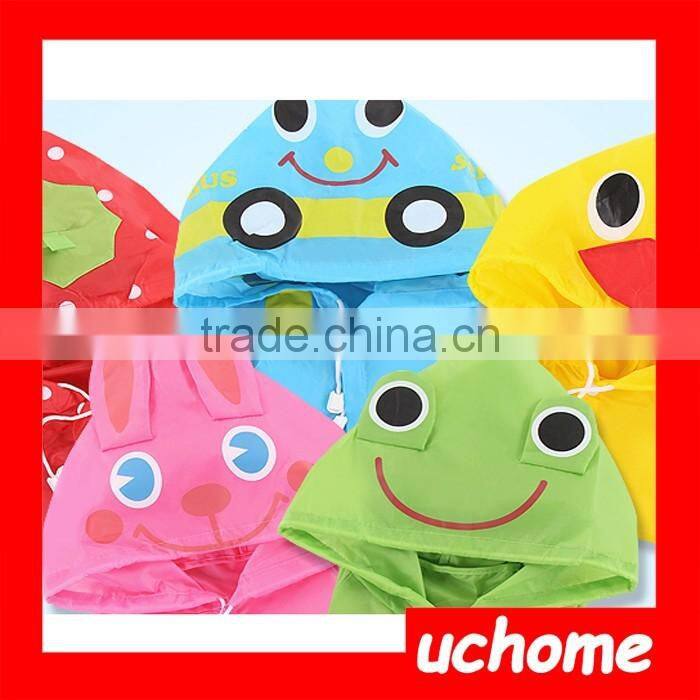 UCHOME Cartoon Design High Quality Kid Rainwear