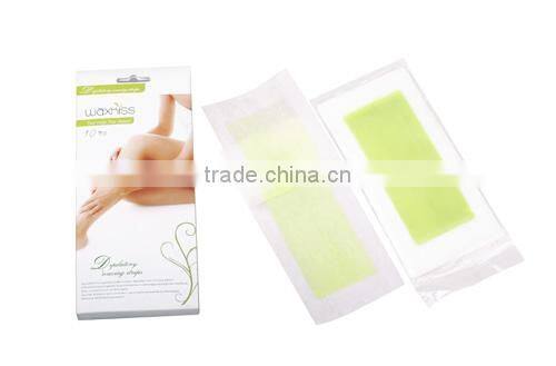 China supplies non-woven fabric disposable hair removal wax paper