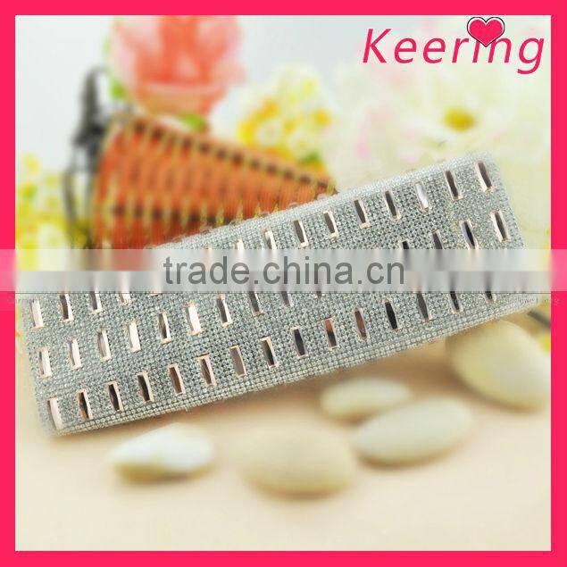 wholesale clear crystal mesh hot fix mesh WRT-001