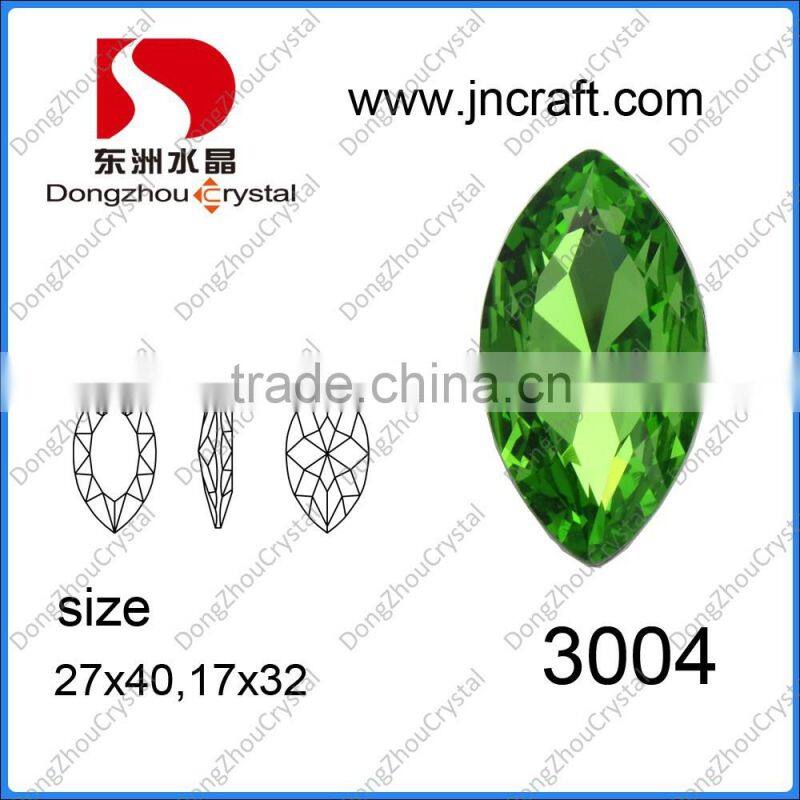 Decorative Vitrail Medium crystal stones for shoes