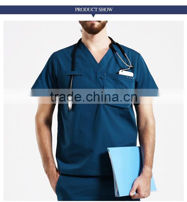 Nurse Uniform cheap New Medical Uniforms Scrub Top