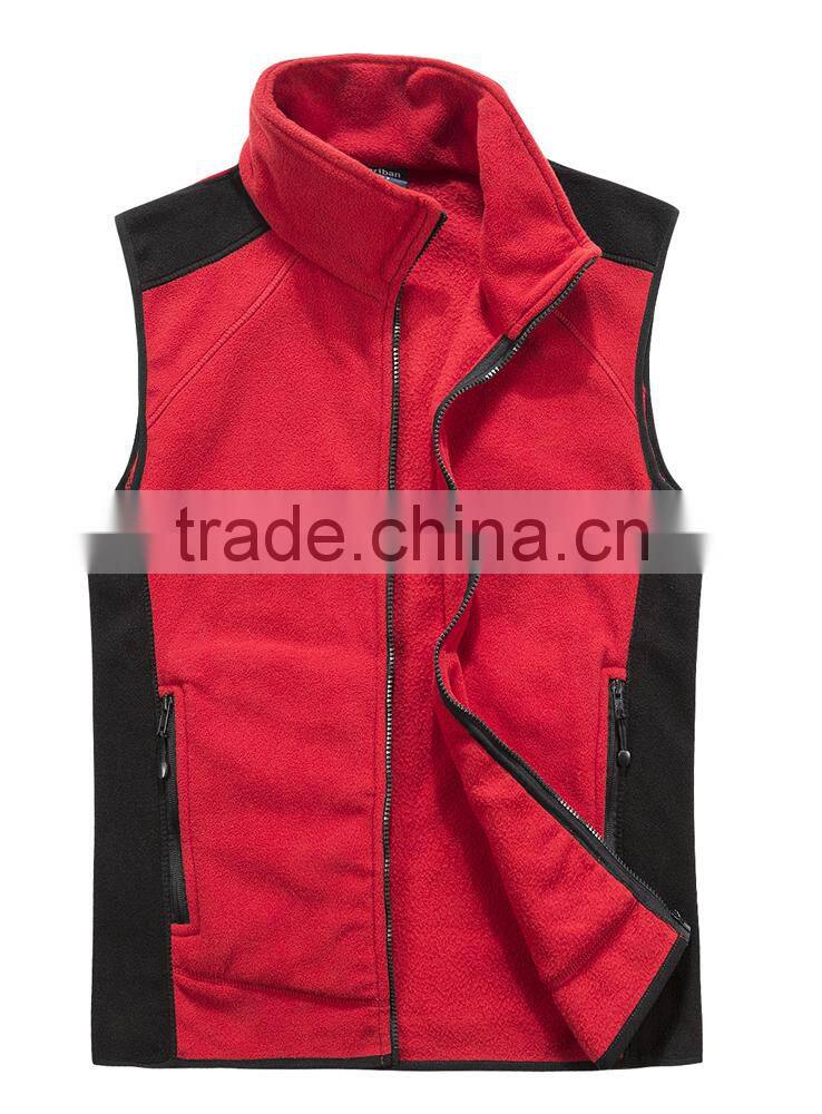 Popular Sports Men vest coat Polar Fleece jacket