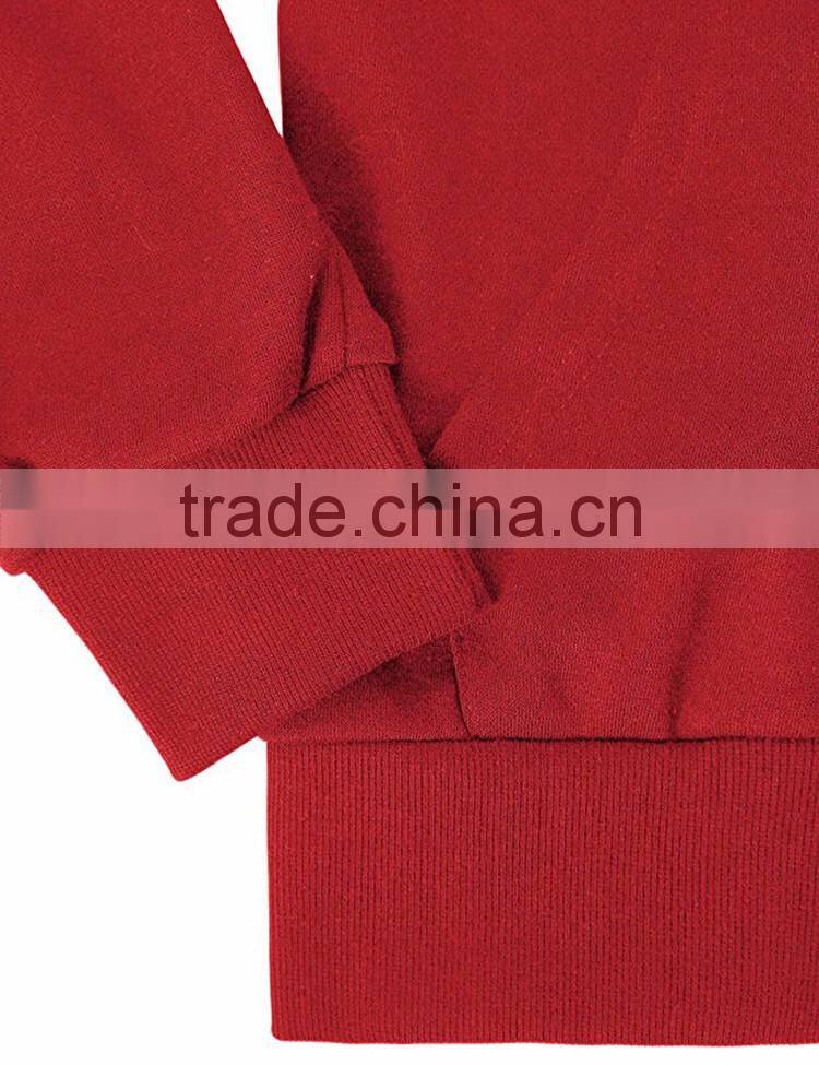 2017 Custom Thermal Hoodies Mens french terry oversized dropped shoulder pullover Warm hoodie with ribbed trims