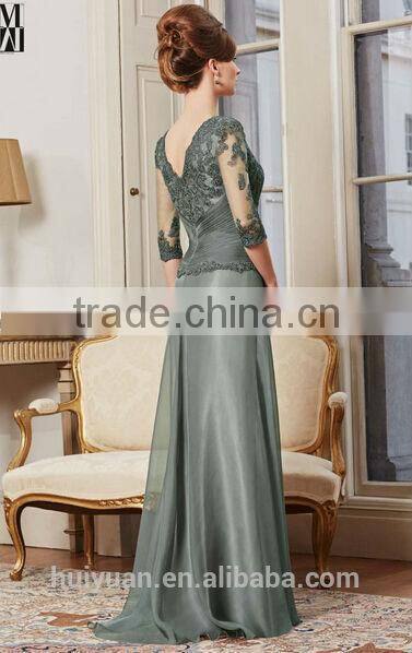 new fashion casual long sleeve lace beaded sequin evening dress