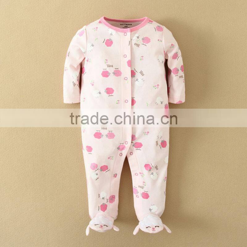 mom and bab 2014 baby clothes 100 cotton baby girl romperjumper