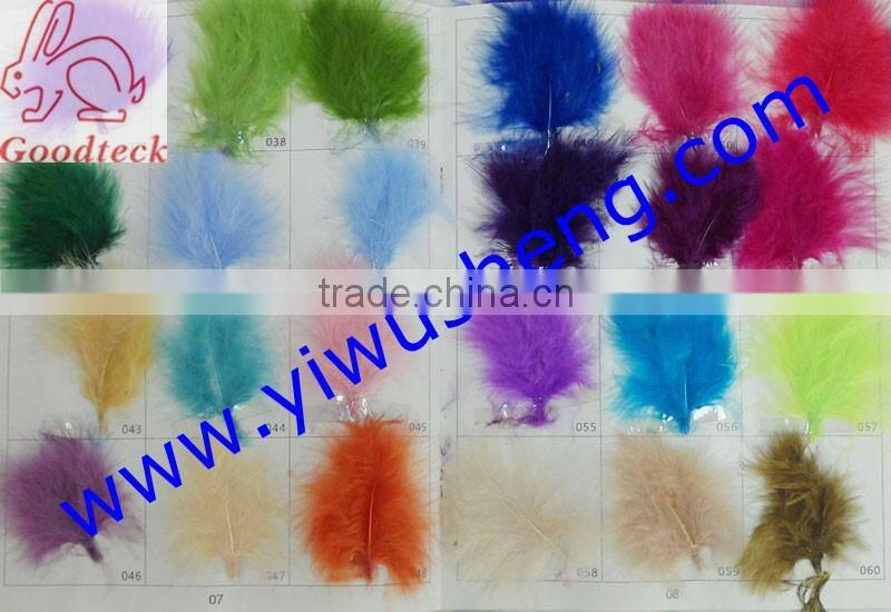 wholesale beautiful cheap ostrich puffs for hair accessory