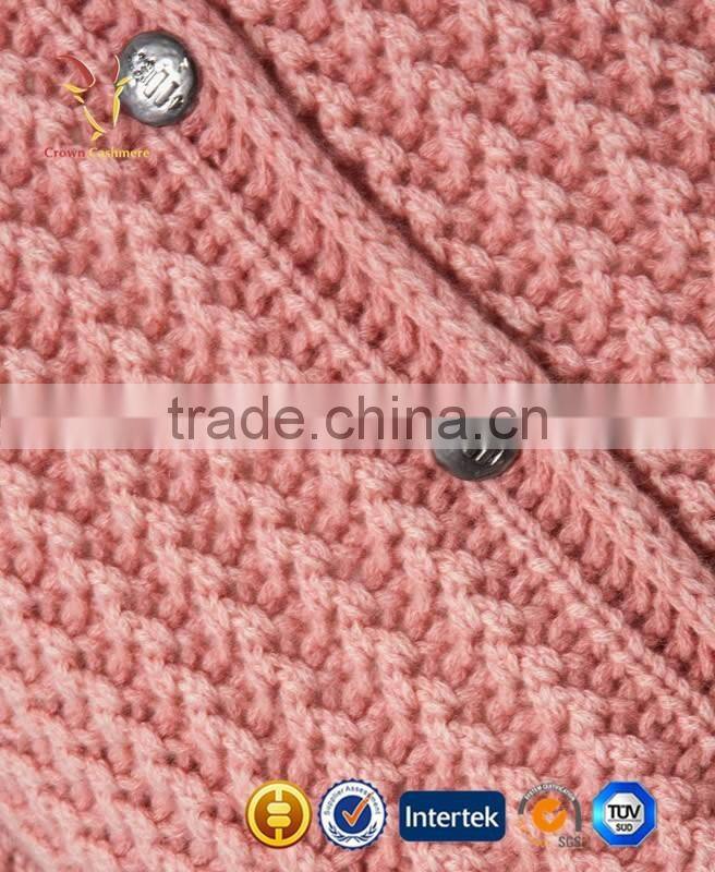 Hot Sale Knitted Laides Wool Winter Coat