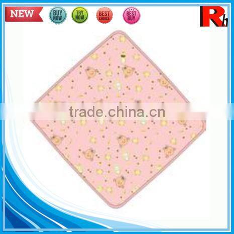 China supplier printing velour customized cotton hooded baby towel wholesale babyhood hooded towels