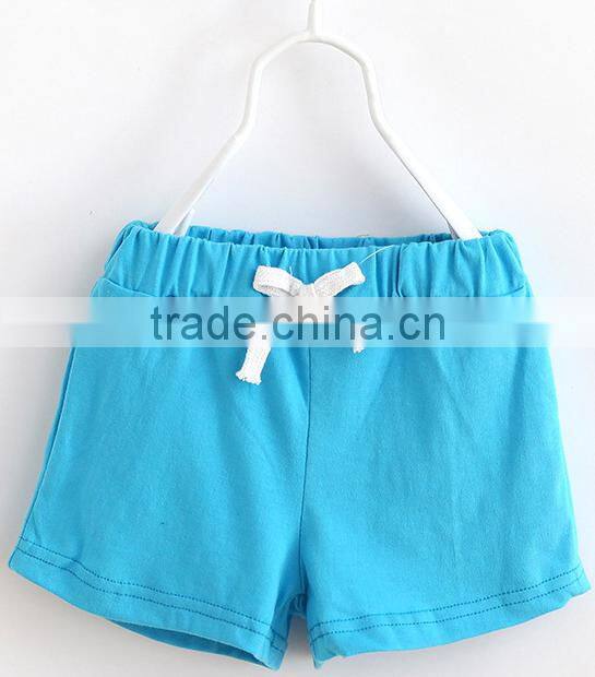 custom made quality knit girls kids casual shorts and dress