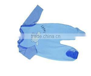 Spring long-sleeved baby velour rompers