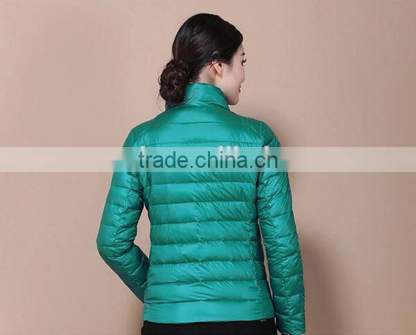 2016 winter new fashion women short down jackets cotton padded coats