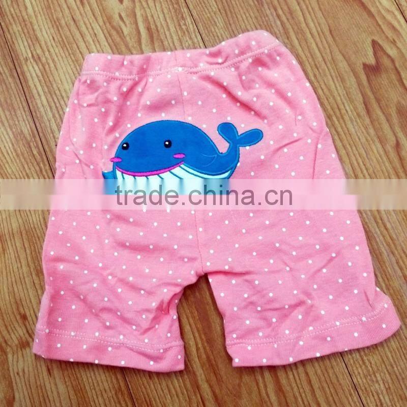 Summer hot seller daily baby short trousers set