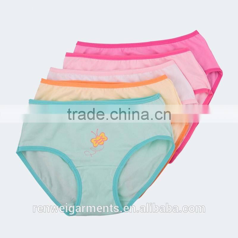 Lovely girl boxers briefs for kids underpants cotton children's underwear