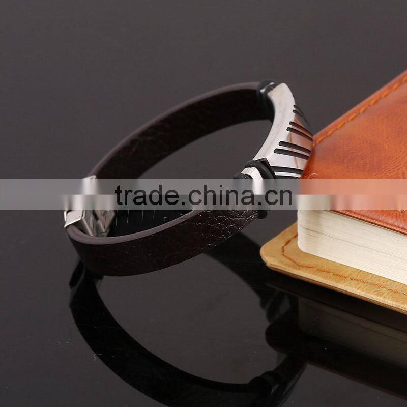 jewelry leather bracelet mens leather bracelet leather bracelet Cowhide Bracelet