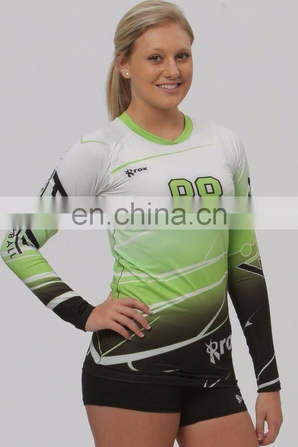 High five short sleeve solid volleyball Jersey,design Custom baseball uniform,team work volleyball uniforms