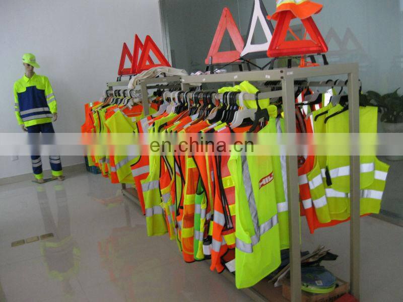Hi vis garment Reflective work safety short sleeve polo t shirt