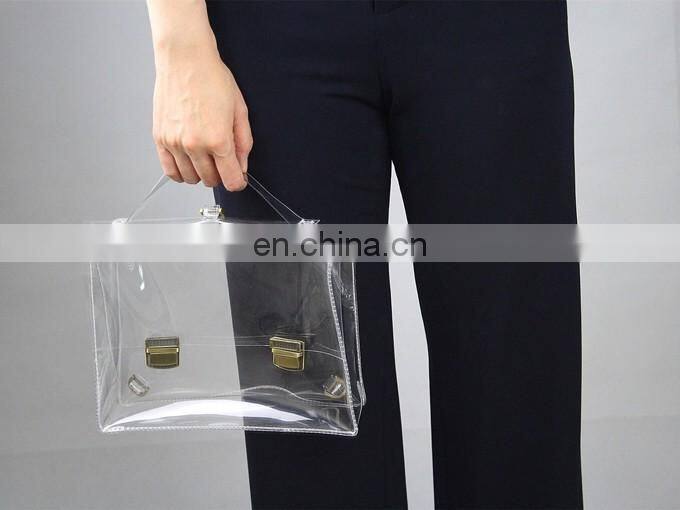 Clear Backpack Convertible Satchel Plastic Detachable Strap Shoulder Bag