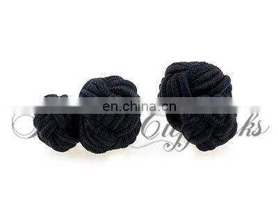 silk knot cufflinks
