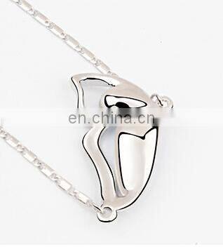 2017 New Fashion Crystal Plated Austrian Crystal Butterfly Necklaces & Pendants jewelry