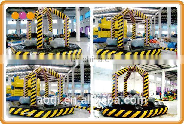 Commercial use inflatable ball hitting sports game for adults