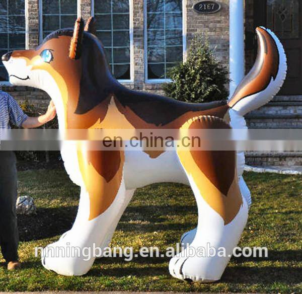Customized PVC Inflatable Wolf /Inflatable Animal Toys For Advertising