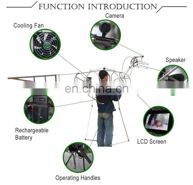 Factory Supply Animatronic Dinosaur Costume For Performing