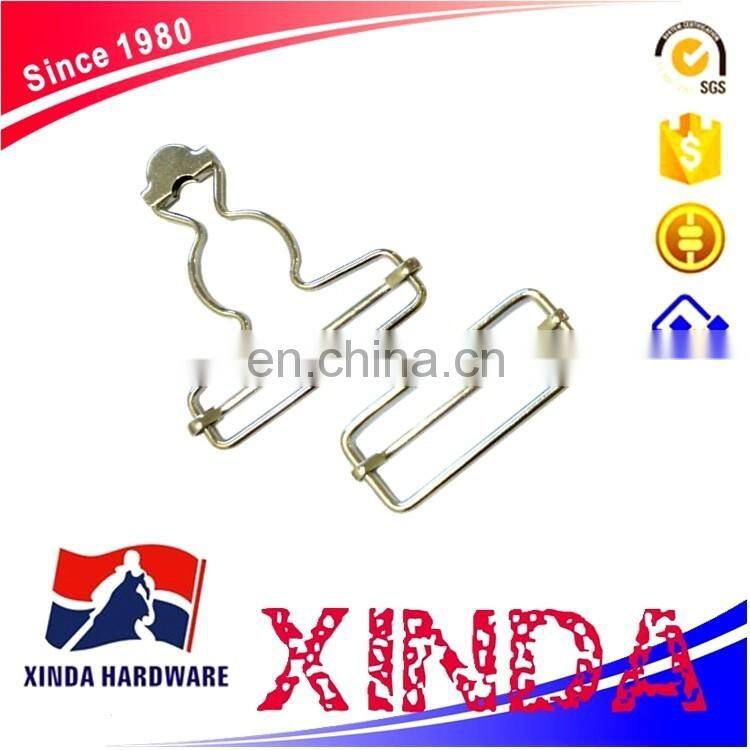 Suspender Clips Buckle, Metal Suspender Adjuster Buckle