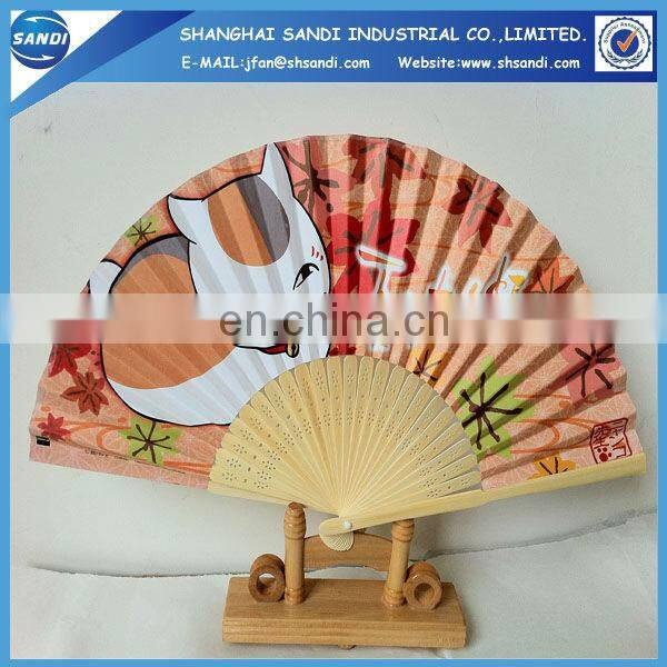 customilzed advertising paper hand fan