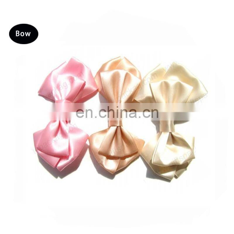 satin ribon bow/elastic ribbon bow /ribbon making bow for gifts