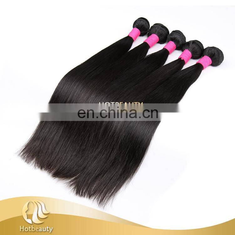 Natural color cheap real mink brazilian hair straight, human virgin hair.