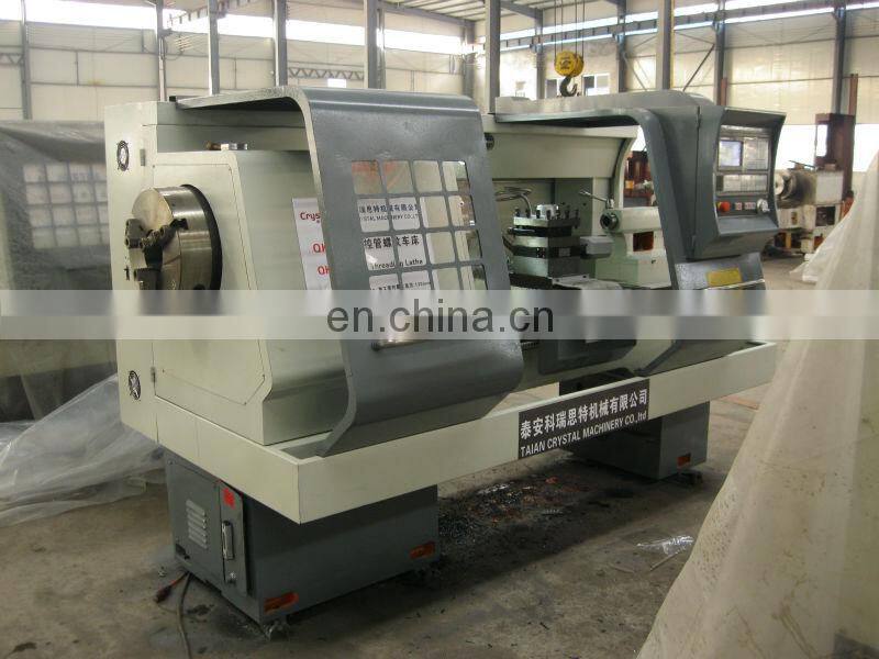 thread making cutting lathe machine for steel pipes QK1327