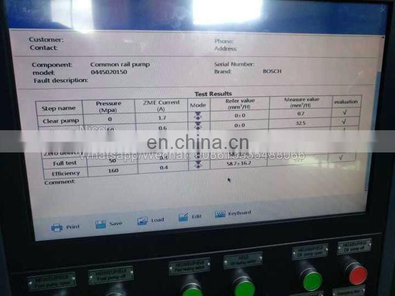 CR738 Common Rail Injector and Pump Test Bench for CR, HEUI, EUI/EUP,CAT320D, BIP and HPI