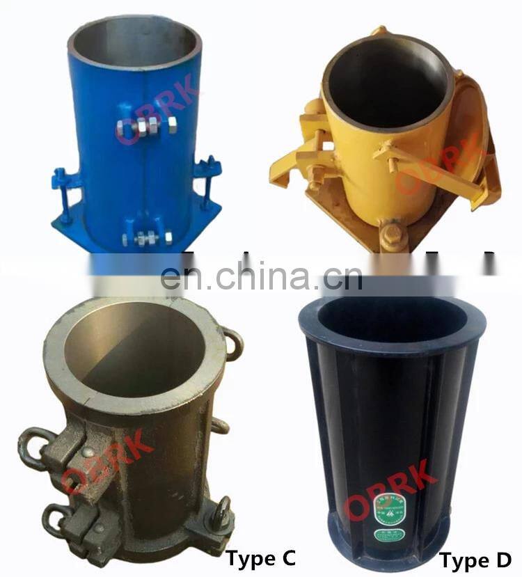 Durable Concrete Steel Beam Mould, Steel Concrete Cube Mould 100x100x500 mm