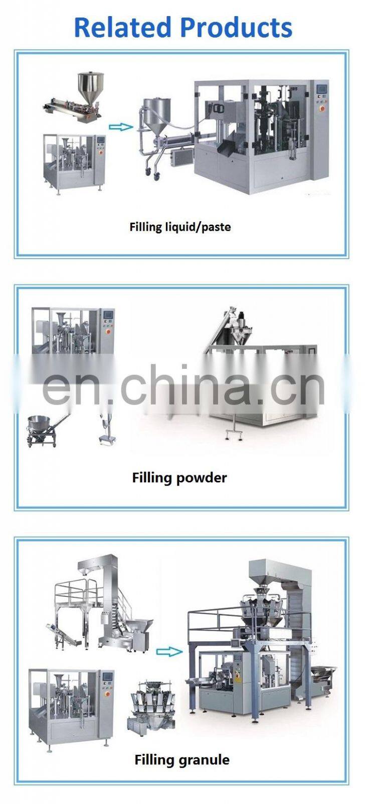 JOYGOAL dry syrup zipper bag powder filling machine