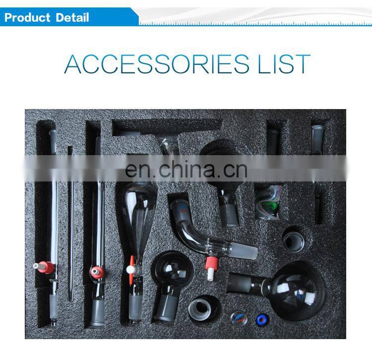 Laboratory Glassware Distillation For Synthesis, Extraction, Distillation & Reactions