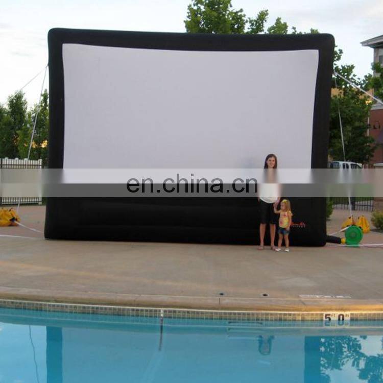Advertising Inflatable Movie Rear Projection TV Screen Inflatable Cinema Theater Screen On Sale