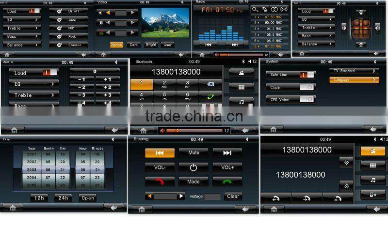 touchscreen car video player for Suzuki Alto