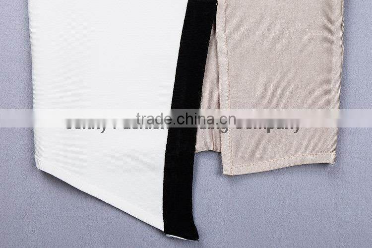 Summer dress 2015 new fashion women strap blue beige black V neck strap women sey mini evening party bandage Dresses Bandage Bod