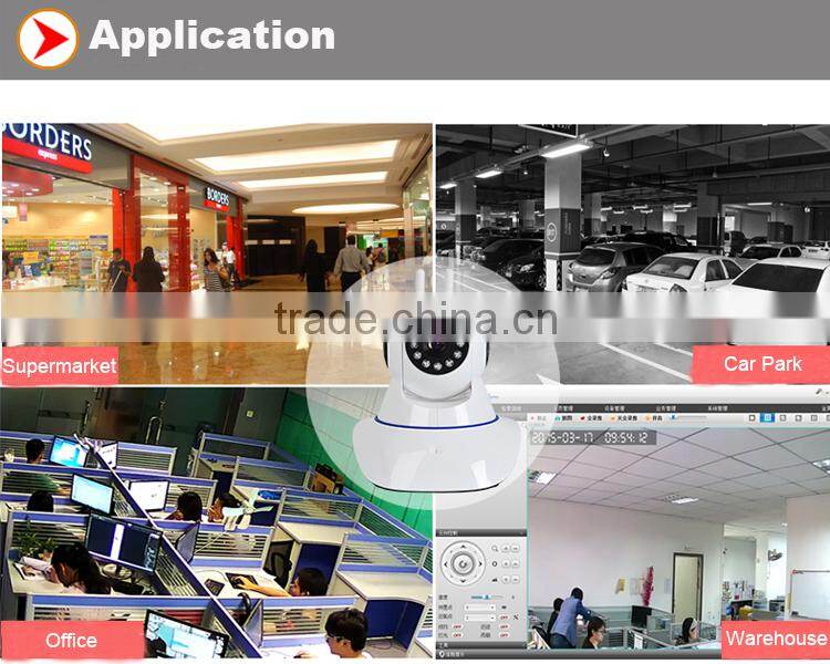Day And Night Dome Network IP Camera 720P