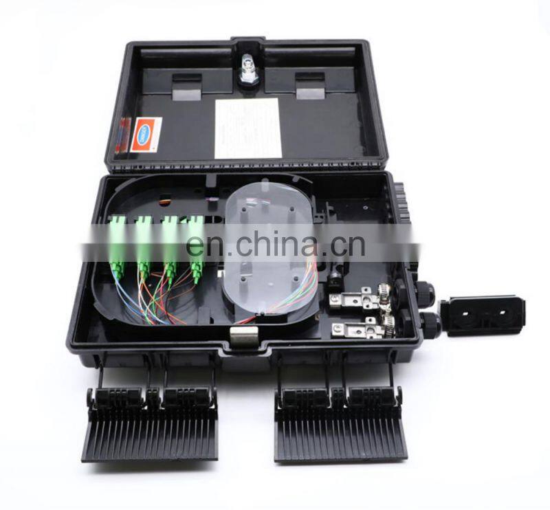 Indoor/outdoor ftth 16core optical termination otb fiber optic distribution terminal box