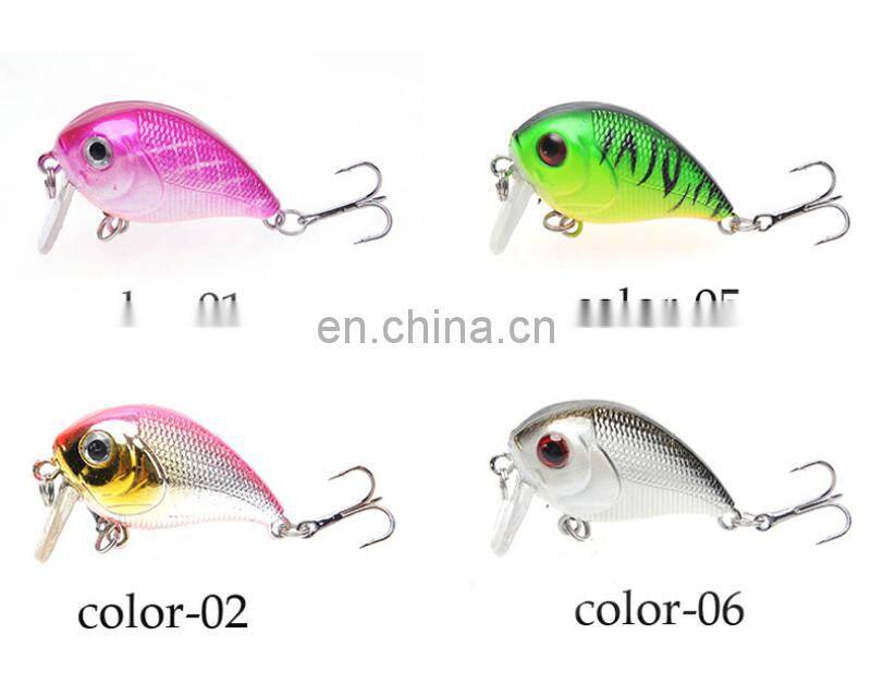 45mm 7g Good Price Mini Fresh water Fish Bait centrifugal lure Crank classic lure