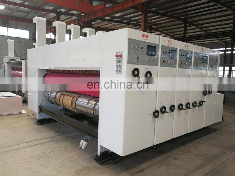 Chain Feeding Roll to Roll Die Cutter/ Rotary Die Cutting Machine for carton box