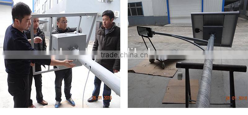 2014 best prices led solar street lights 60W solar powered panel lighting system