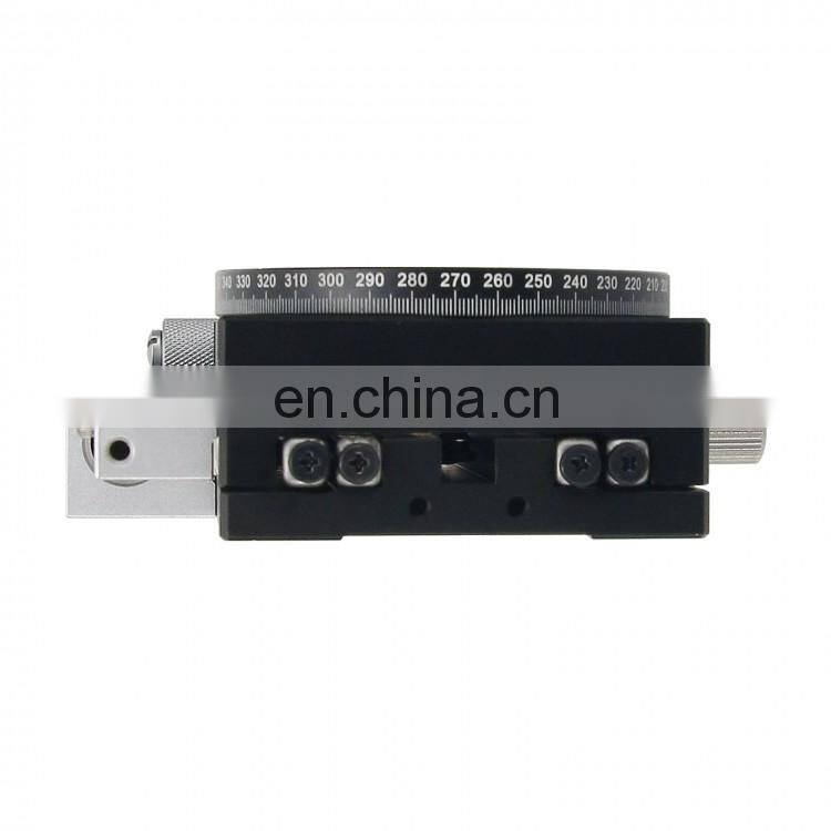 XR60-R XR Axis 60*60mm High Precision Optical Manual Displacement Platform Linear Stage