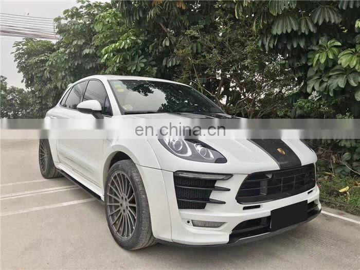 Runde PD Style For Porsche Macan Upgrade Prior Design Wide Body Kit Front Bumper Side Skirts Rear Bumper Wheel Eyebrow