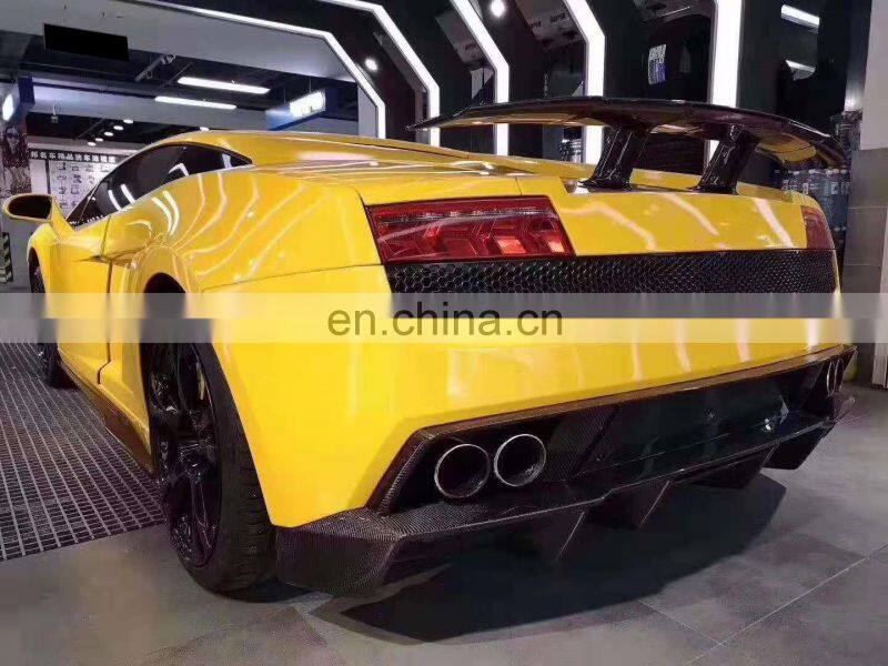 Runde For Lamborghini Gallardo LP550 LP560 LP570 DMC Style Front Bumper Carbon Fiber Side Skirts Rear Spoiler Body kit